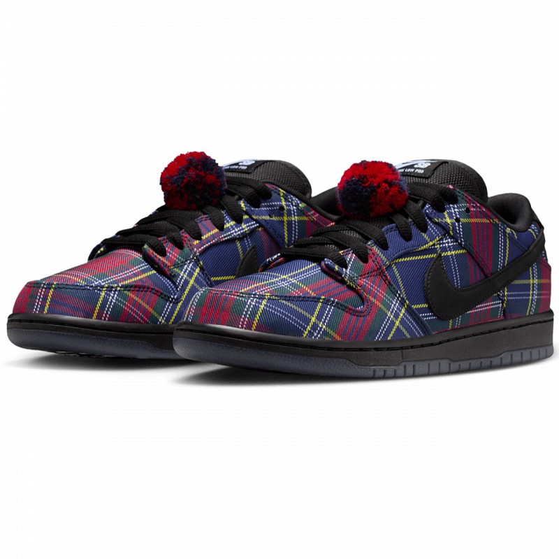 NIKE SB X NARDWUAR DUNK LOW DARK TEAM RED/OLIVE FLAK