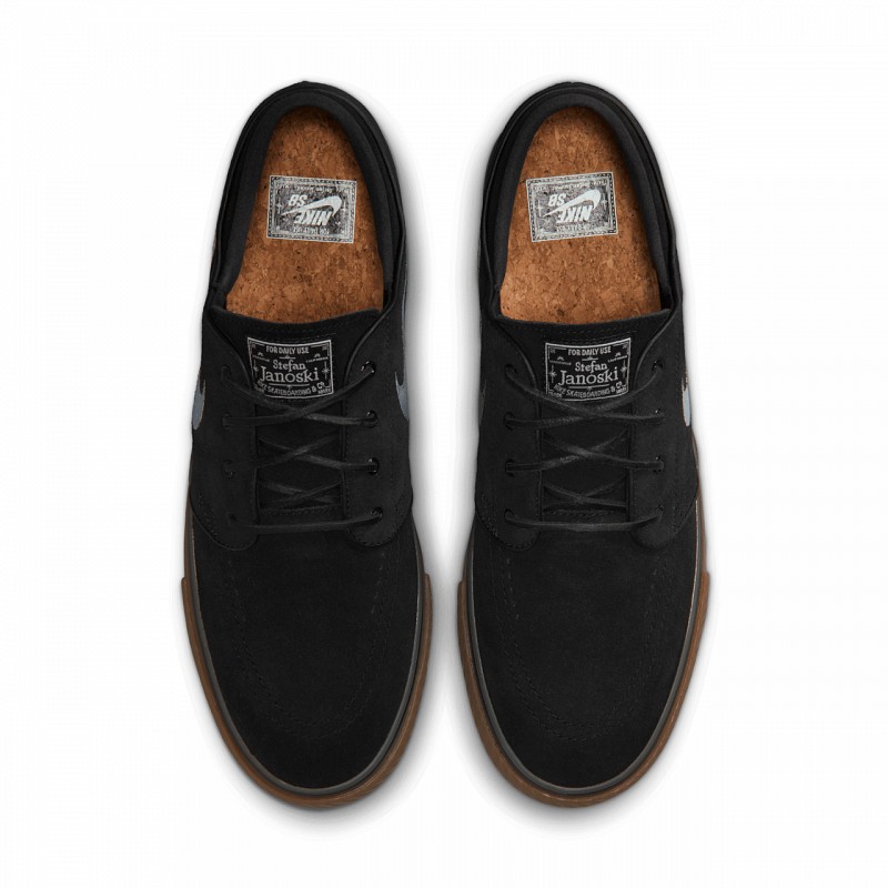 NIKE SB JANOSKI OG+ BLACK/WHITE-GUM LIGHT BROWN