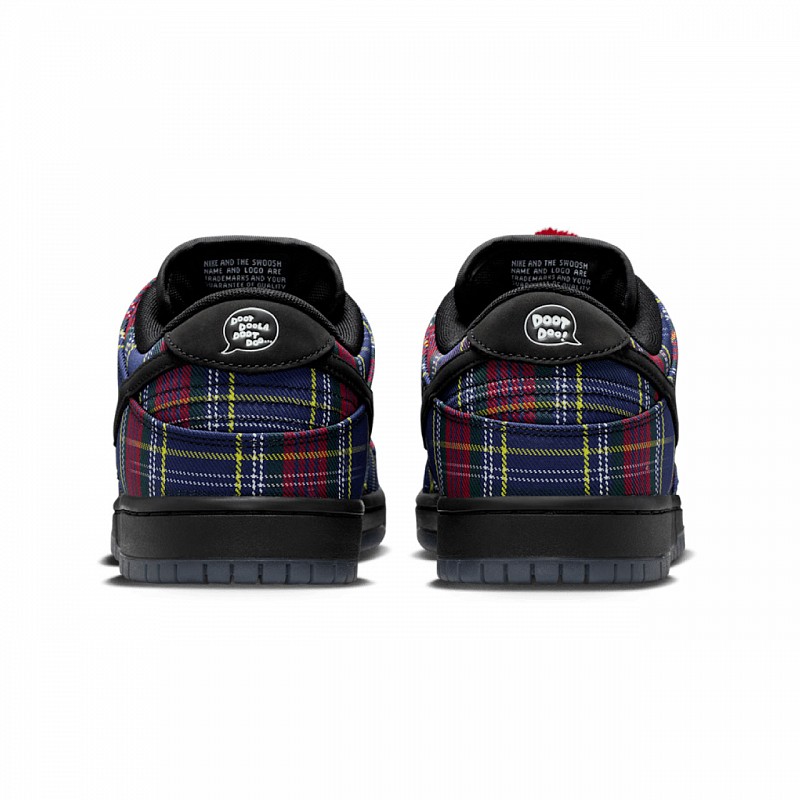 NIKE SB X NARDWUAR DUNK LOW DARK TEAM RED/OLIVE FLAK