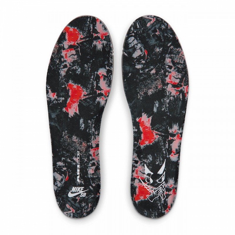 NIKE SB DUNK LOW PRO KRAMPUS DARK SMOKE GREY/CAMPFIRE ORANGE-BLACK
