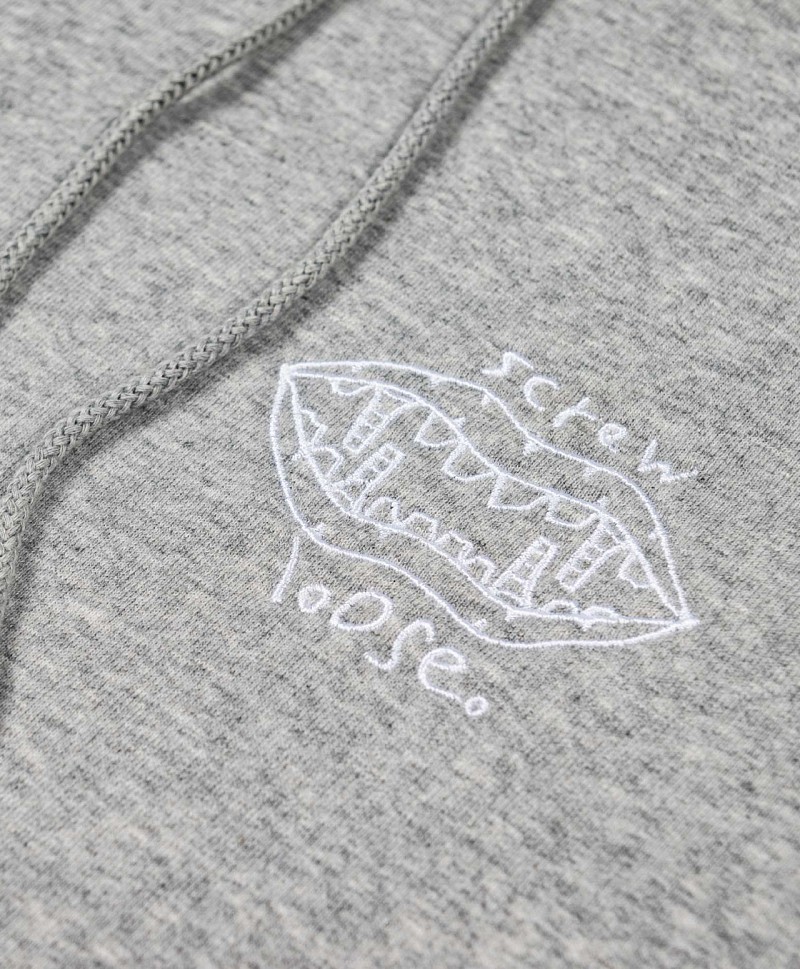 SCREW LOOSE TRACKSUIT HOOD GREY