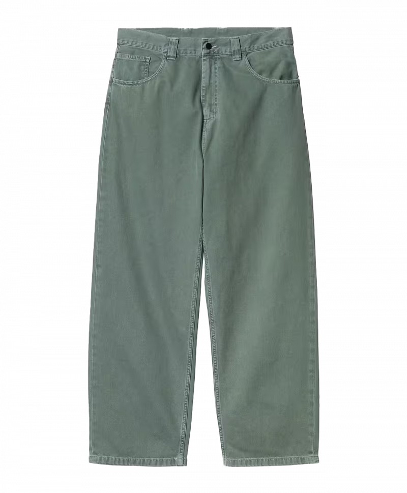 CARHARTT WIP BRANDON PANT SILVER PINE STONE DYED