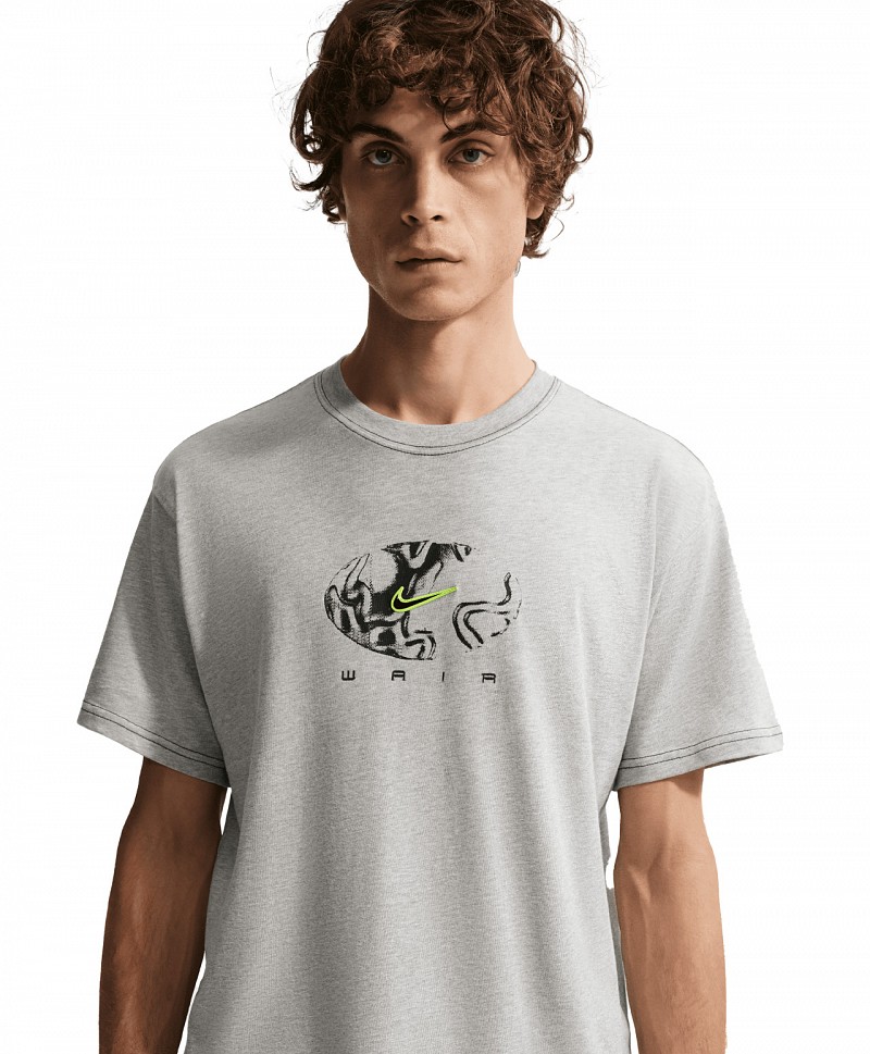 NIKE SB ISHOD TEE GREY HEATHER