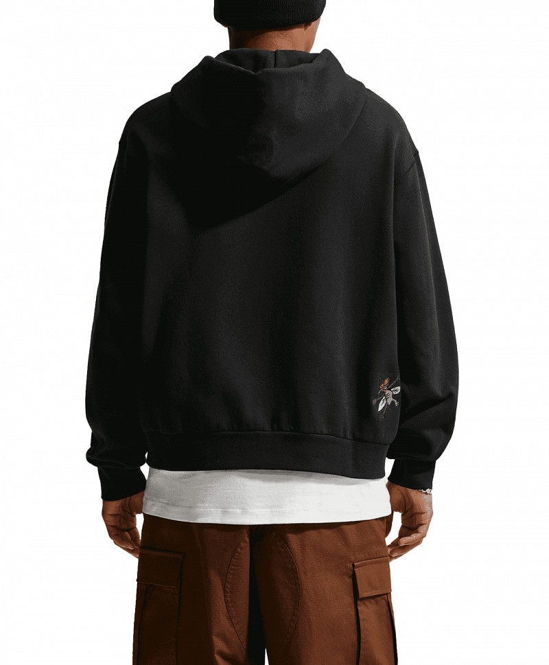 NIKE SB SOUVENIR ZIP HOOD BLACK