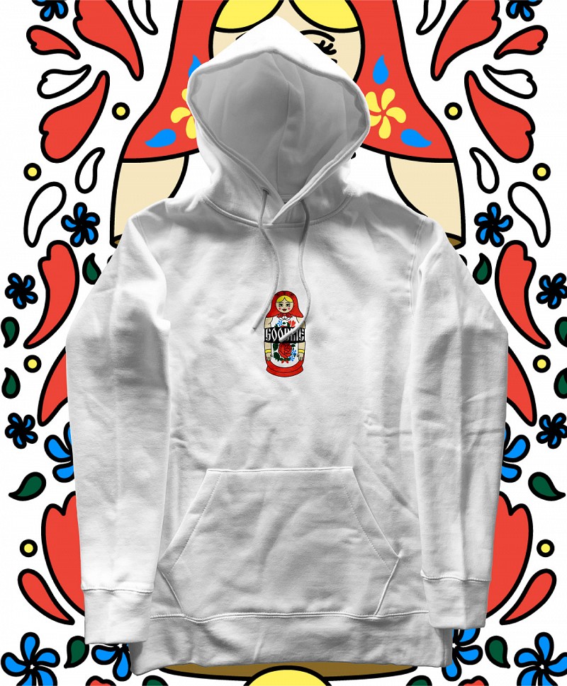 GOODBIE SPYCE GIRLS PREMIUM HOOD WHITE
