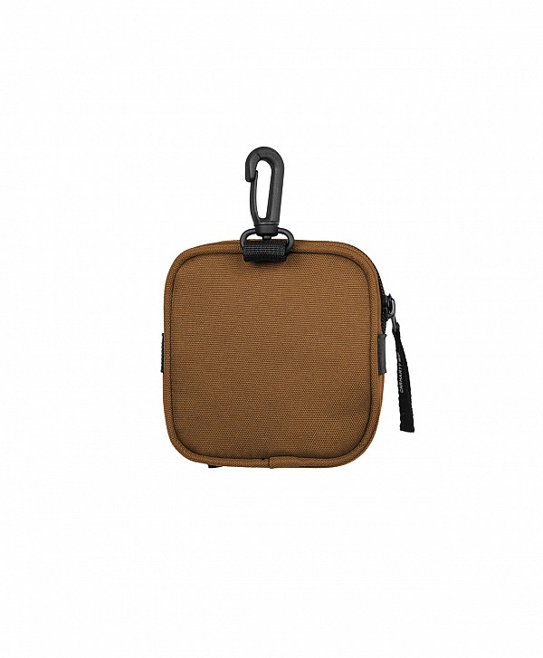 CARHARTT WIP ESSENTIAL COIN WALLET HAMILTON BROWN