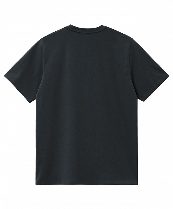 CARHARTT WIP SCRIPT TEE DEEP NIGHT/GENTLE GREEN