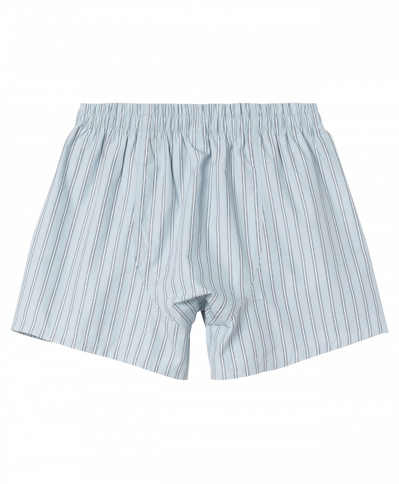 CARHARTT WIP COTTON BOXER GRIMSBY STRIPE/BLUE FOG
