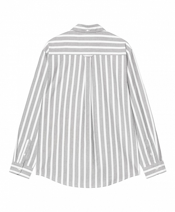 CARHARTT WIP DEVEN SHIRT BLACK/WHITE