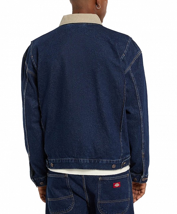 DICKIES DENIM PAINTER JACKET DARK INDIGO
