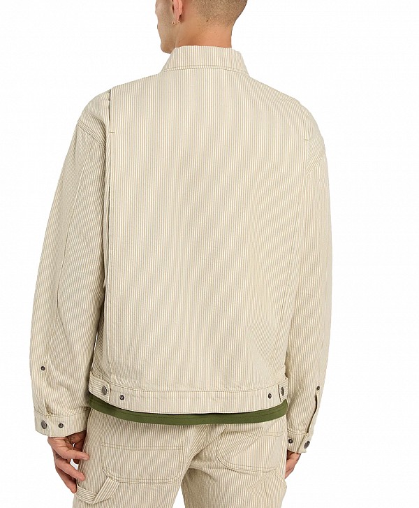 DICKIES HICKORY PAINTER JACKET EUCALYPTUS