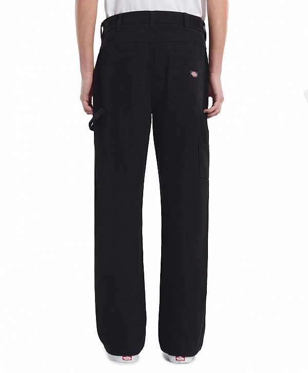 DICKIES CANVAS CARPENTER LIGHTWEIGHT PANTS BLACK