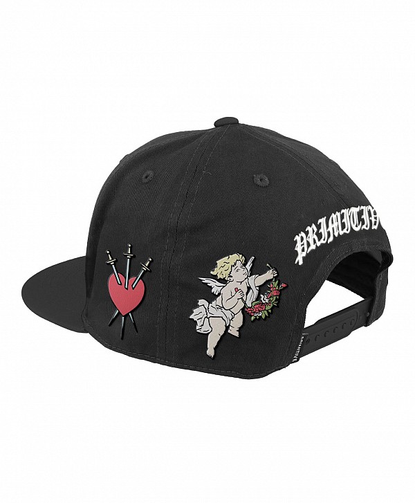 PRIMITIVE VALENTINE'S DAY TRIUMPH A-FRAME SNAPBACK BLACK