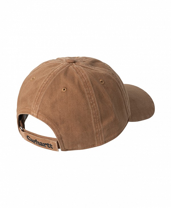 CARHARTT WIP HEART METAL CAP HAMILTON BROWN/SILVER