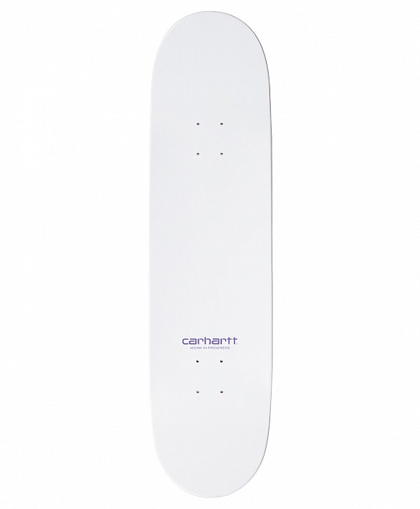 CARHARTT WIP EMERGE BOARD SKATE DECK 8.5" PURPLE