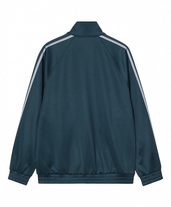 CARHARTT WIP BOLAR SWEAT JACKET BLUE RIVER/MIRROR