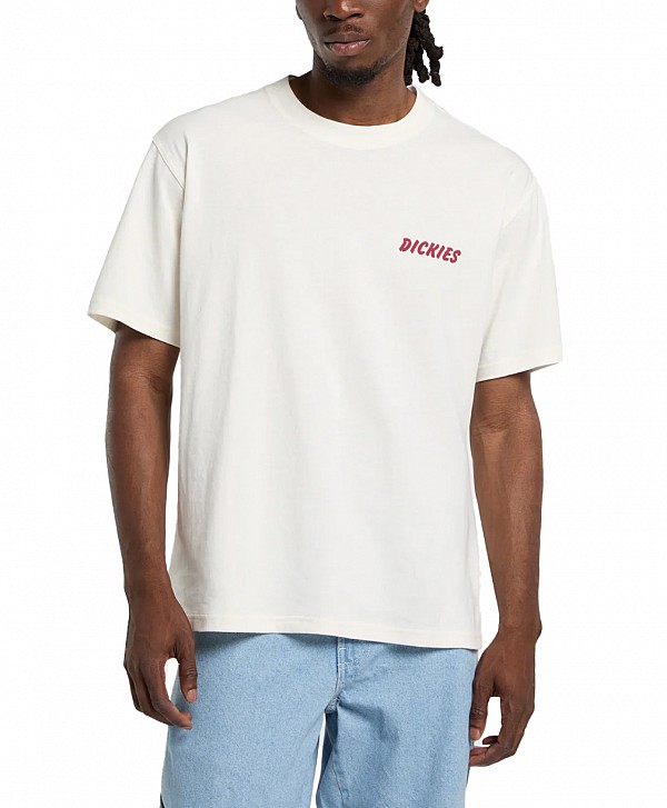 DICKIES DRY RIDGE TEE EGRET