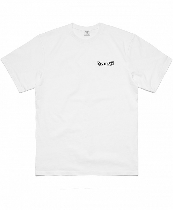 CIVILIST ELEPHANT TEE WHITE