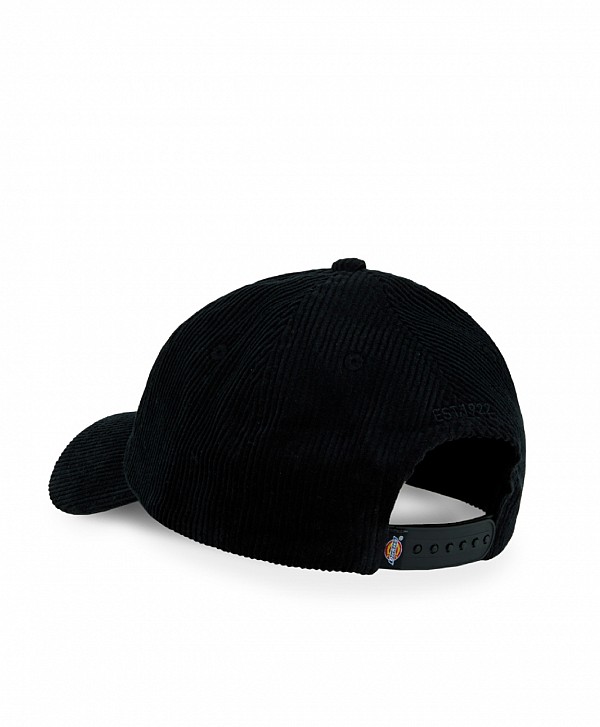 DICKIES HARDWICK CORD BASEBALL CAP BLACK