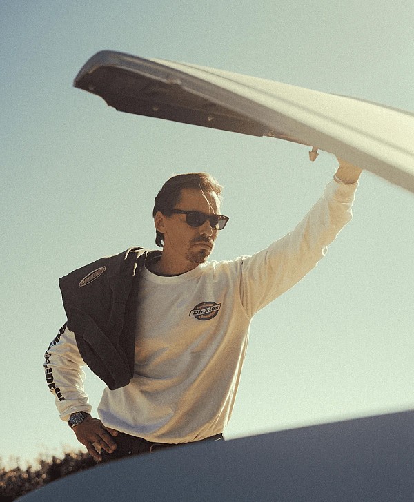 DICKIES X NASHPORT LONG SLEEVE WHITE