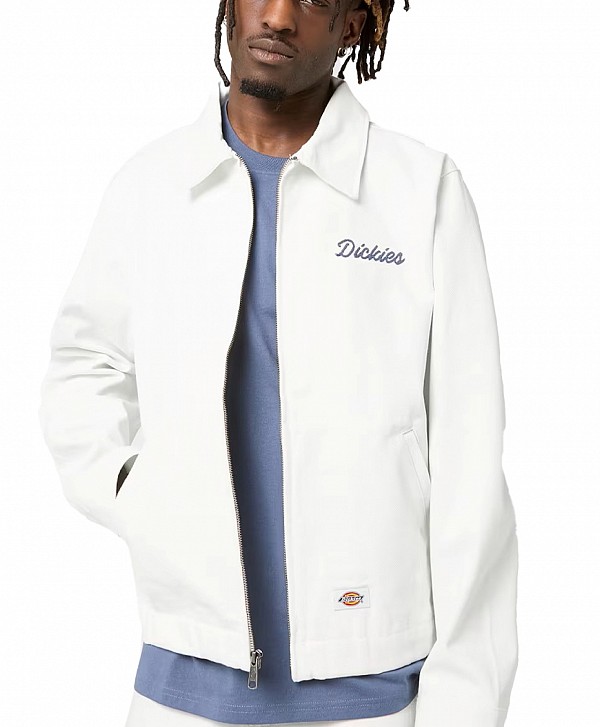 DICKIES WELLSVILLE PAINTER JACKET WHITE