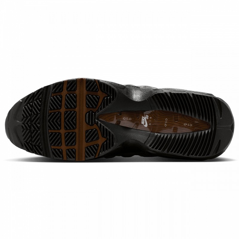 NIKE SB AIR MAX 95 BLACK/CACAO WOW-ANTHRACITE-LIGHT GRAPHITE