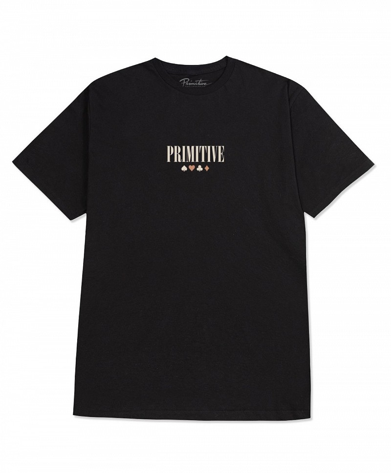 PRIMITIVE VALENTINES DAY PLAYERS HEAVYWEIGHT TEE BLACK