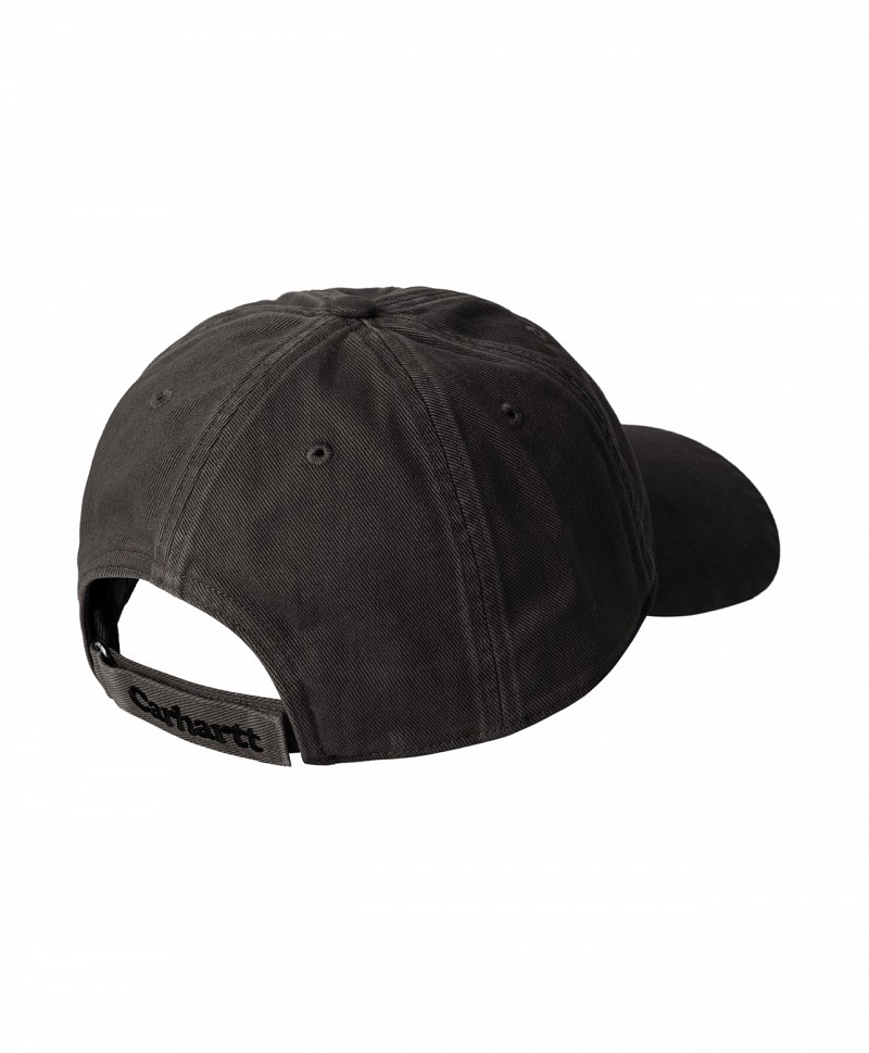 CARHARTT WIP HEART METAL CAP BLACK