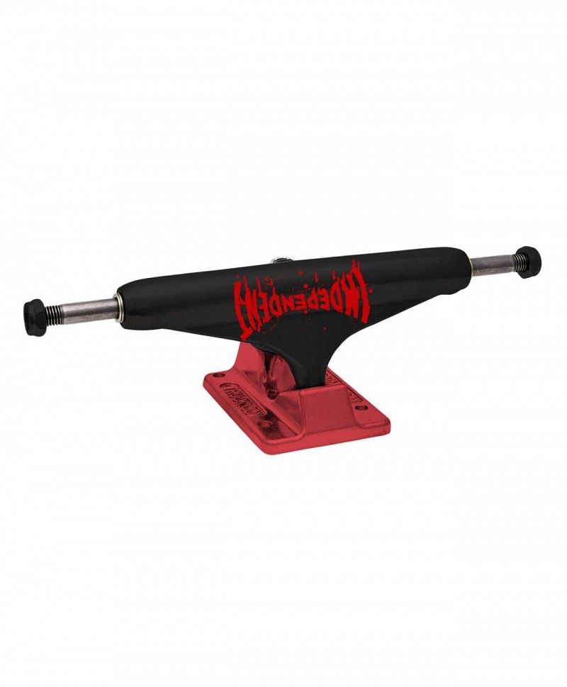 INDEPENDENT 149 STANDARD SPLATTER SPAN ANO STAGE 11 TRUCKS BLACK/RED