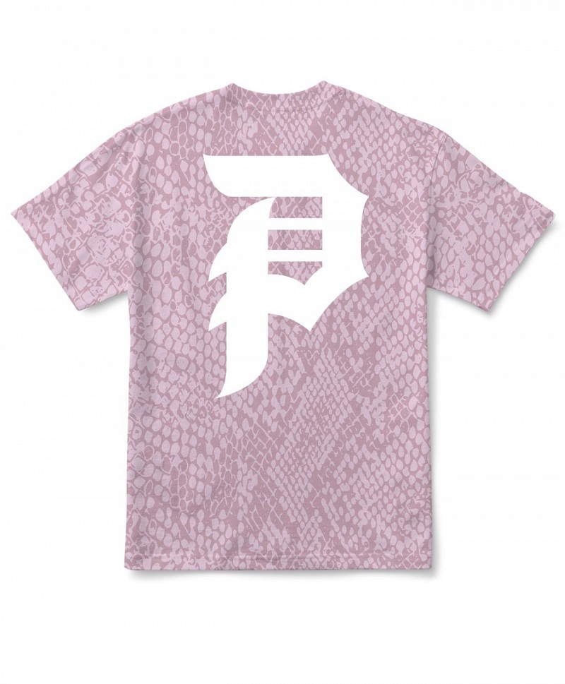 PRIMITIVE VALENTINES DAY SCALES HEAVYWEIGHT TEE PINK