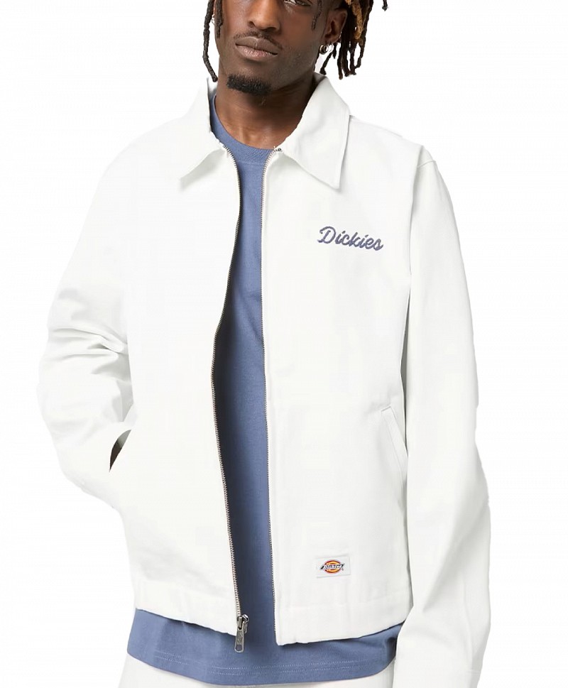DICKIES WELLSVILLE PAINTER JACKET WHITE