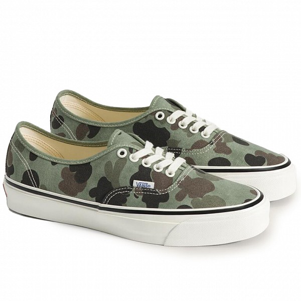 VANS LX AUTHENTIC 44 DUCK CAMO GREEN