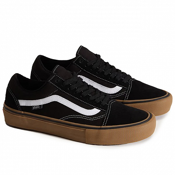 VANS SKATE OLD SKOOL BLACK/GUM/WHITE