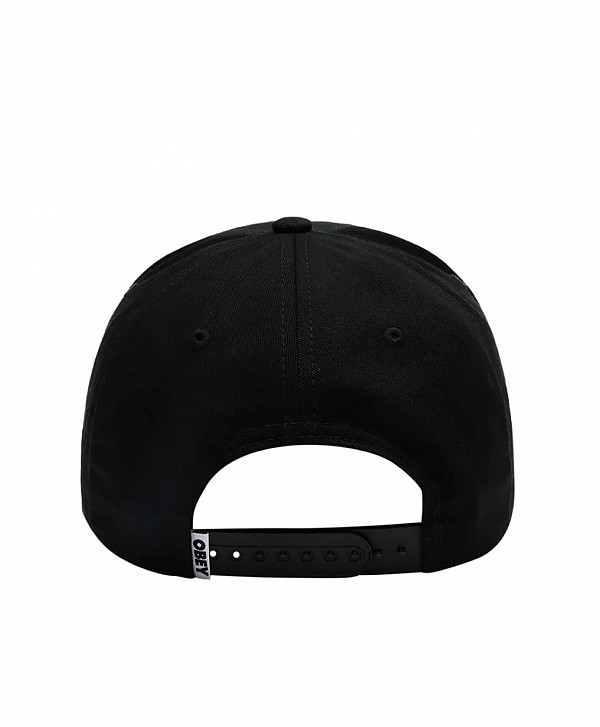 OBEY RANCH 5 PANEL SNAPBACK BLACK