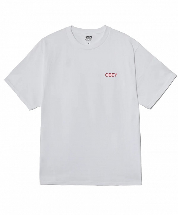 OBEY NOUVEAU ANGEL TEE WHITE