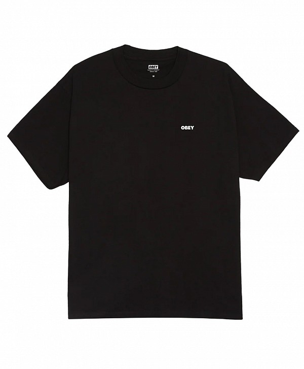 OBEY KNOWLEDGE IS POWER TEE BLACK