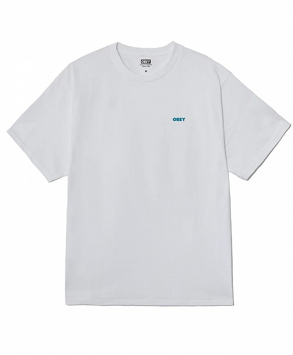 OBEY FUTURE UNWRITTEN TEE WHITE