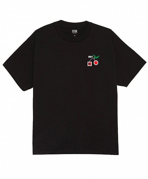 OBEY ALTERNATIVE LIFESTYLES TEE BLACK