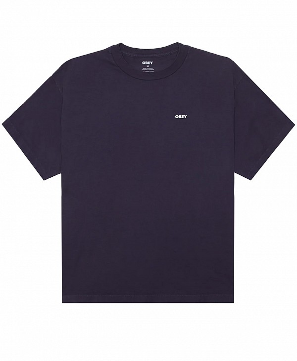 OBEY BOLD ICON FACE TEE PIGMENT PURPLE VELVET