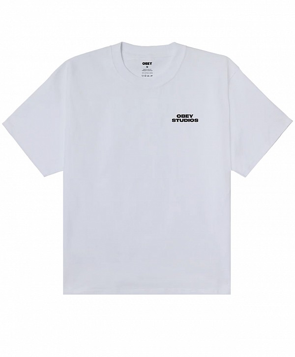 OBEY SKY FACE TEE WHITE