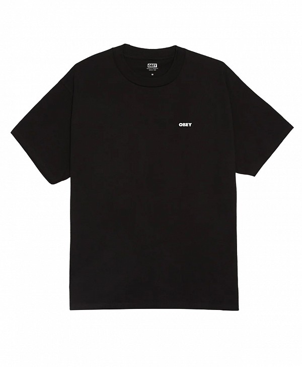 OBEY EYES OPEN TEE BLACK