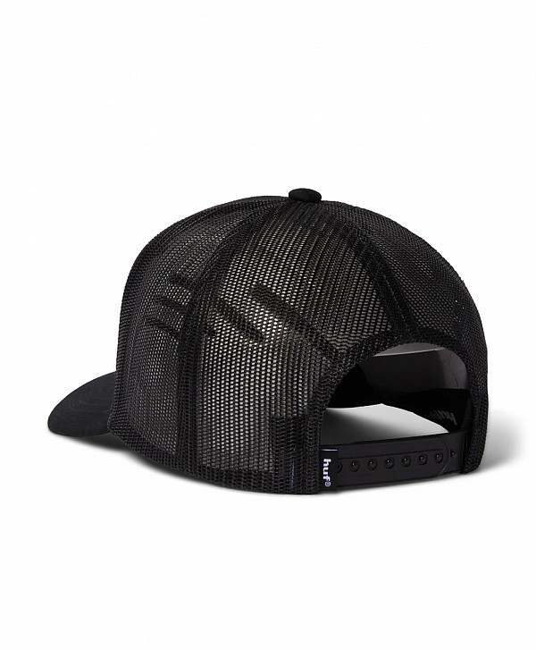 HUF PHOENIX TRUCKER HAT BLACK