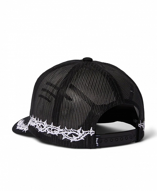 HUF FANTASIES TRUCKER HAT BLACK