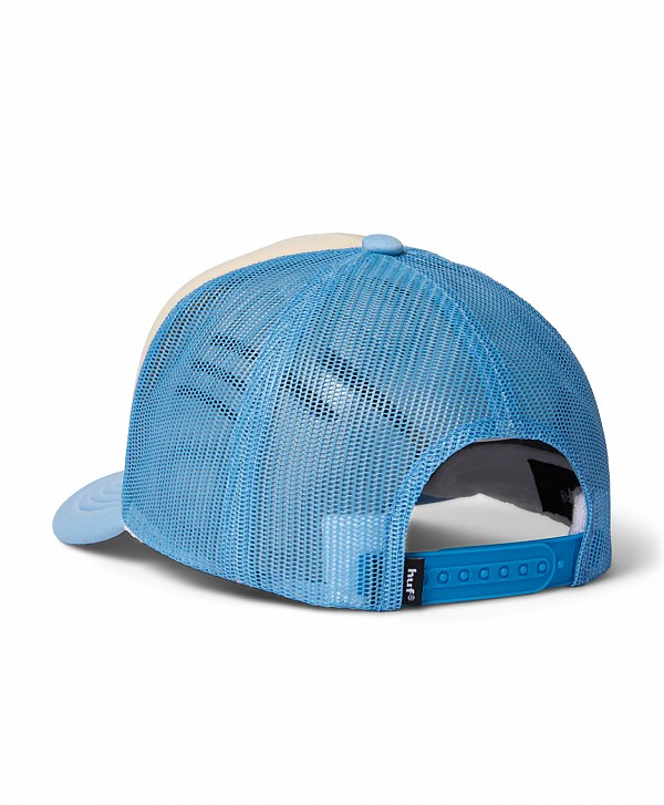 HUF DIVINE TRUCKER HAT LIGHT BLUE