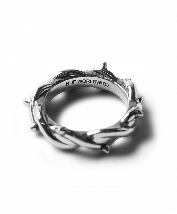 HUF THORN RING SILVER