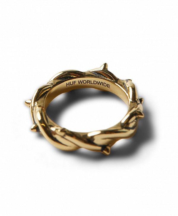 HUF THORN RING GOLD