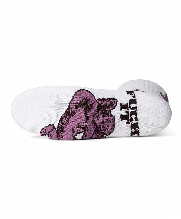 HUF DIVINE CREW SOCKS WHITE
