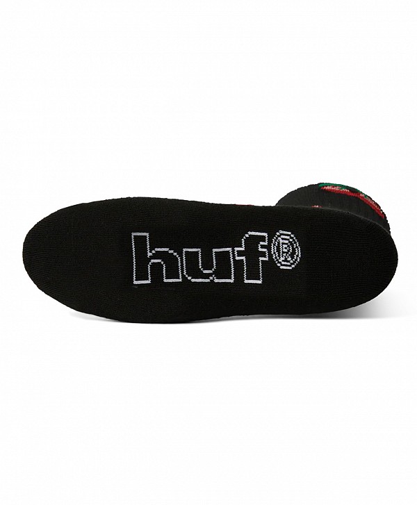 HUF CHERRY BOMB CREW SOCKS BLACK