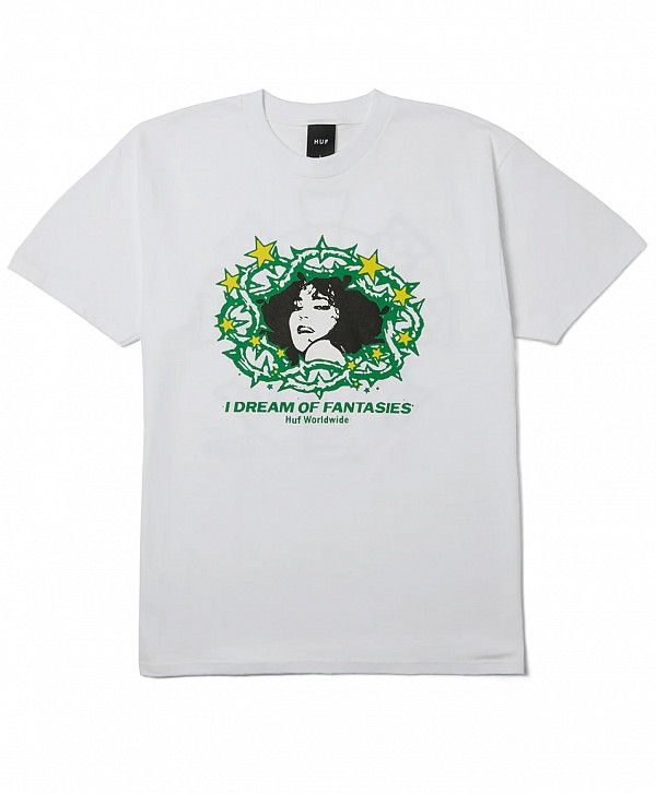 HUF FANTASIES TEE WHITE