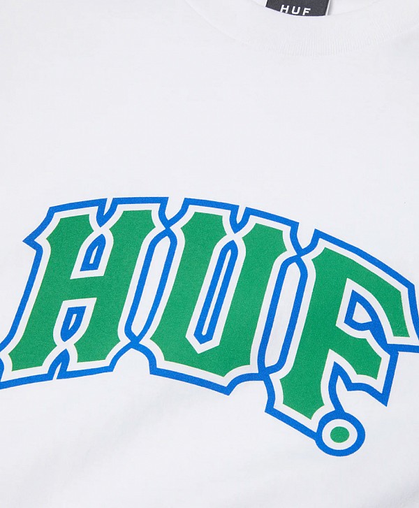 HUF CLASSIC ARCH TEE WHITE